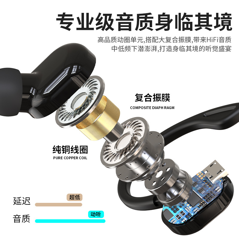 Nueva S10 auricular Bluetooth inalámbrico en la oreja colgando auricular deportivo de negocios transfronteriza al por mayor ultra-larga duración de la batería