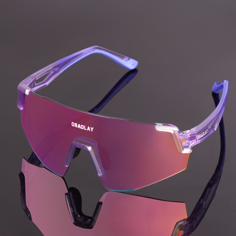 보더리스-투명 퍼플 [다채로운 색상 변화 퍼플/아름다운 스타일]