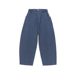 RUIIENRS x UTU 2025 夏季新款立体分割做旧宽松弯刀裤UTU018