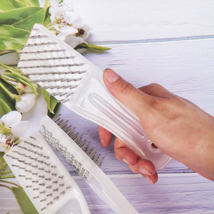 New Stainless Steel Nail Fish Scale Brush Plastic Handle Scaler Steel Nail Brush Meat Scaler Kitchen Tools Fish Scale Planer