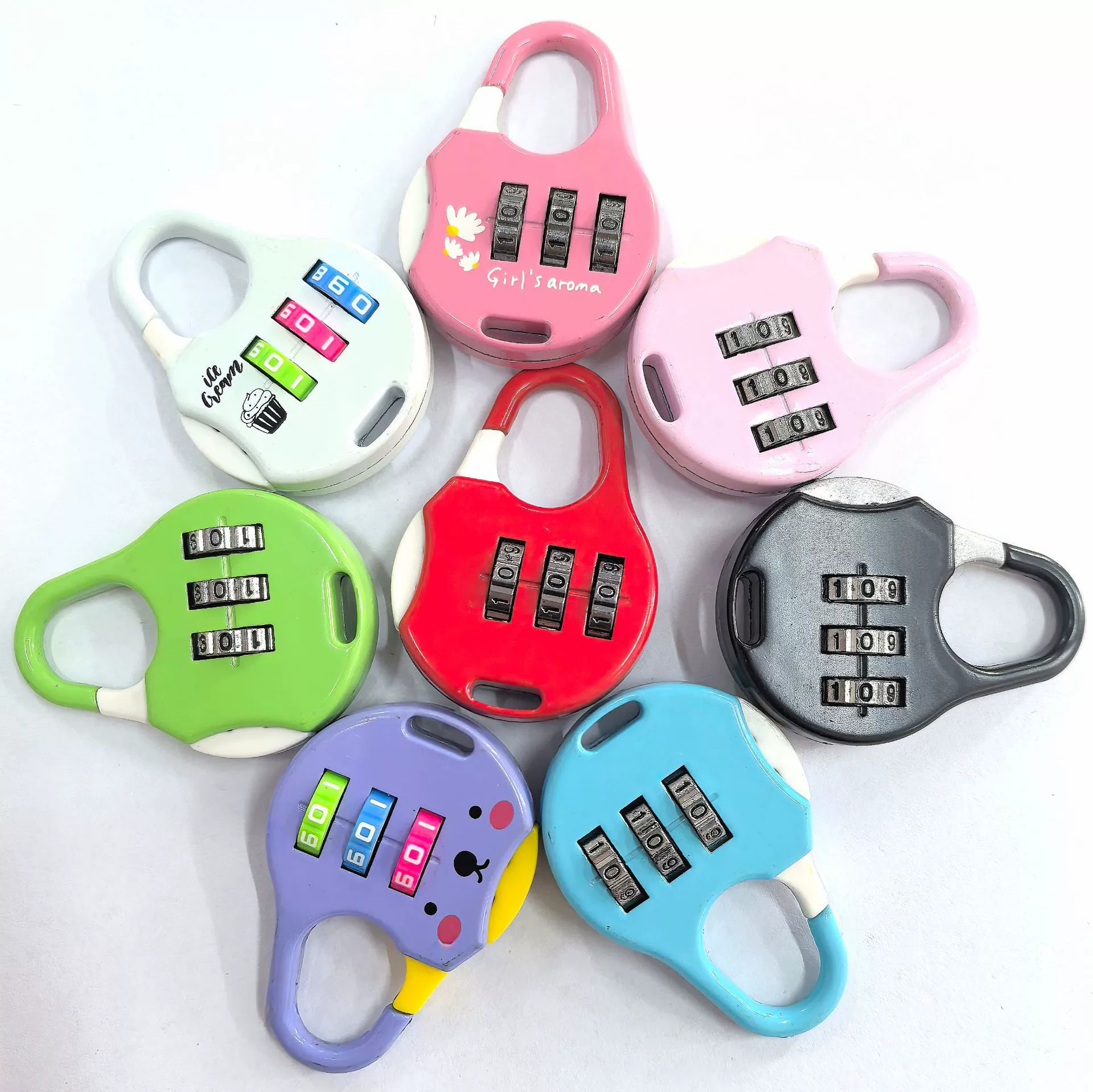 Фабрика кодовый замок маленький замок чемодан рюкзак молния