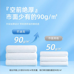 Badigao disposable soft and skin-friendly material bath towel thickened version individually packaged for travel and hotel use