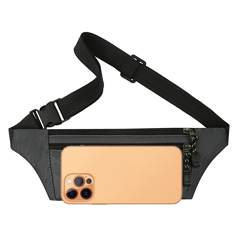 Deportes al aire libre multifuncional impermeable bolso de la cintura hombres y mujeres de gran capacidad caja registradora negocio sitio de construcción trabajo teléfono móvil bolsa