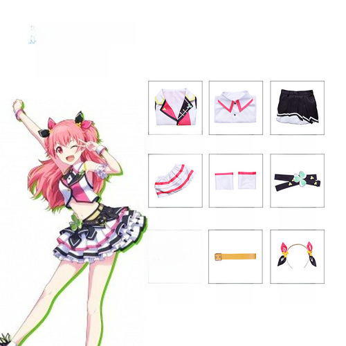 World Plan Cosplay PJSK MORE MOREJUMP Takaya Kinoshita and Aeri Kosplay Women's Costume