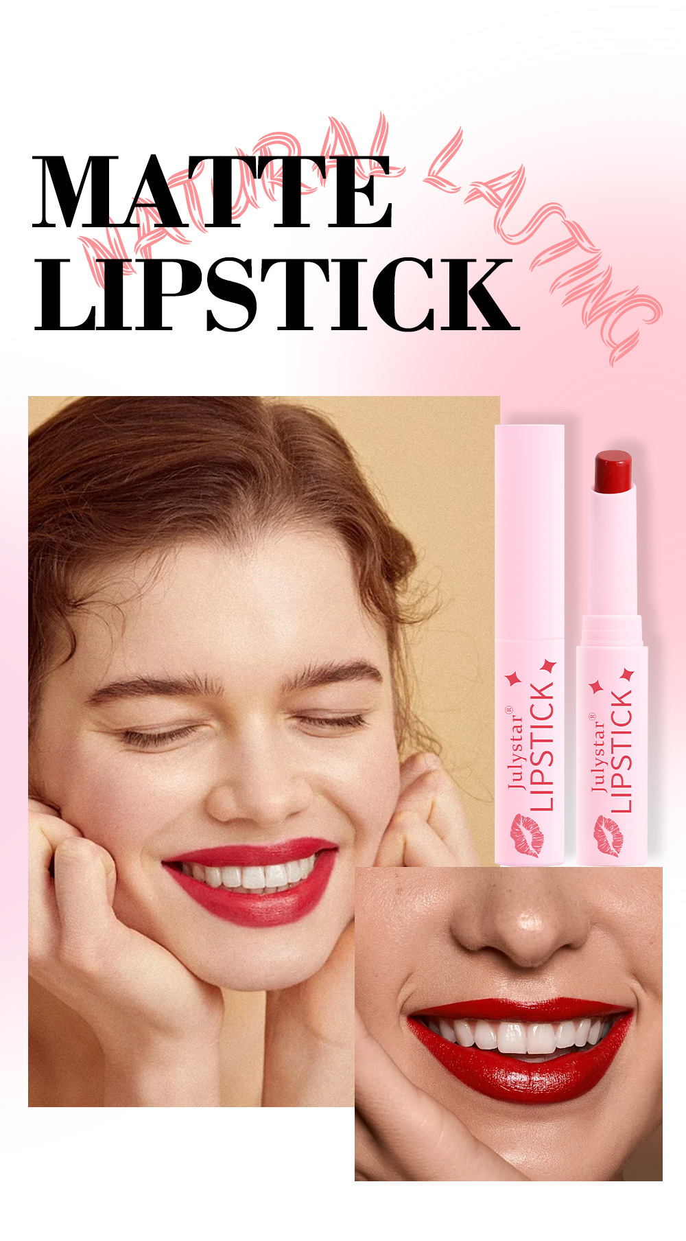 Halloween matte velvet beauty maeup fade, does not stic to cups, naturally and long-lasting moisturizing blac_voghion.com