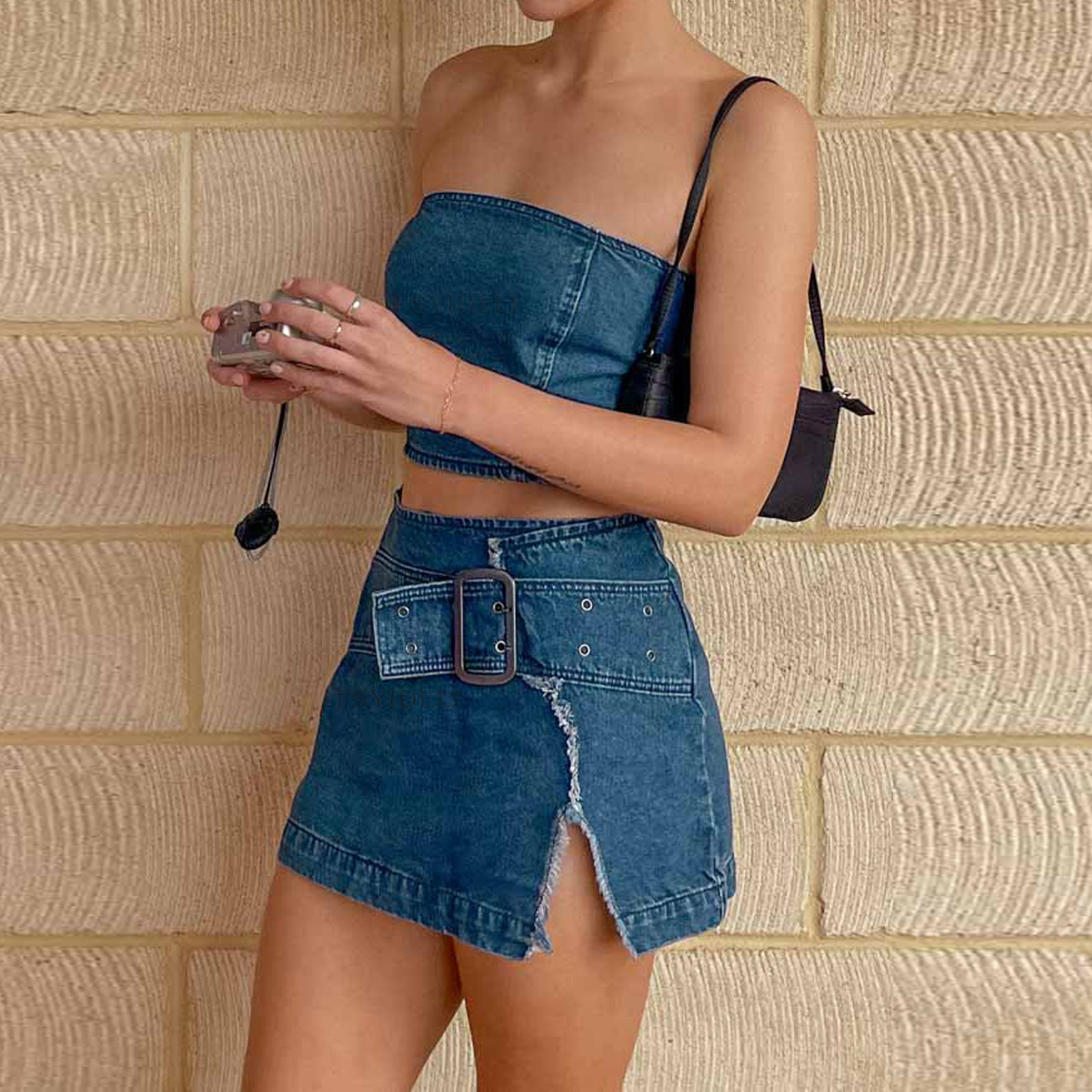 Tailleur pantalone casual da donna tinta unita_voghion.com
