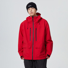 雪怡派3L全压胶单板滑雪服女男款防水防风防寒专业滑雪上衣冬季