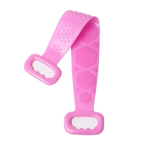Silicone bath towel, a powerful back rub for men and women, a long strip of back rub to remove dead skin, a shower brush