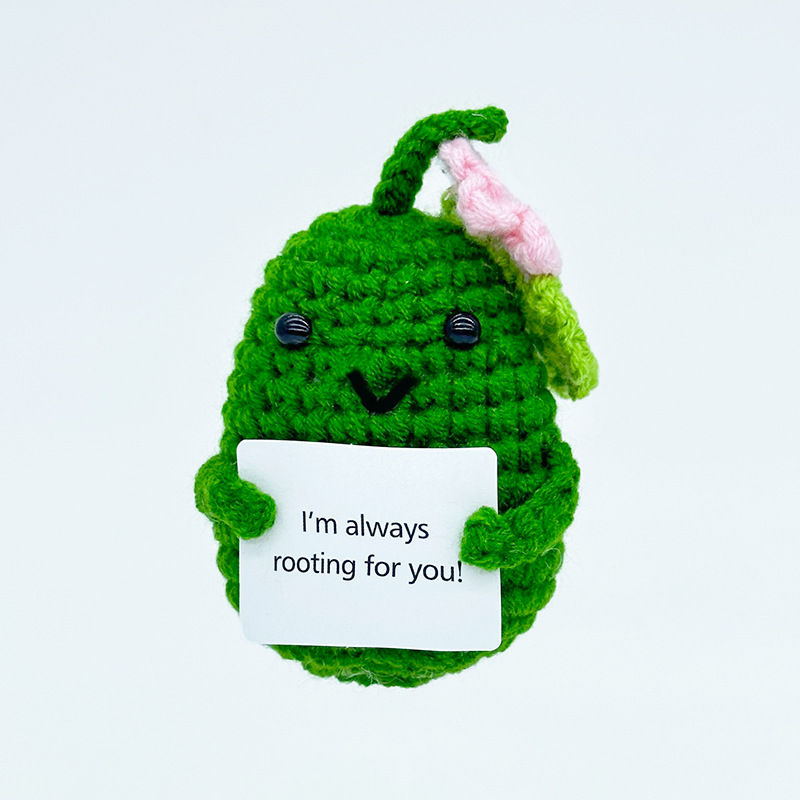 Muñeco Tejido a Mano de Felpa Decorativo para Escritorio y Regalo image 51
