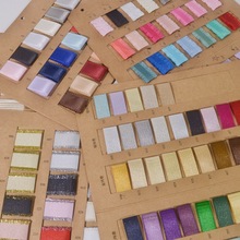 创彩织带产品色卡大全方便快捷比色校样工厂直营一件代发量大优惠