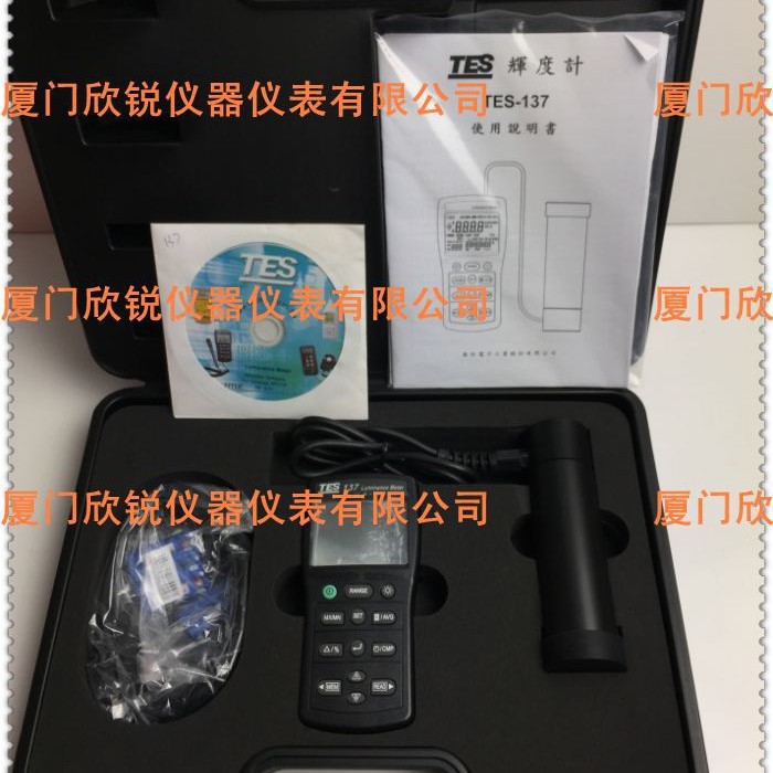 台湾泰仕TES137辉度计TES-137光强度表