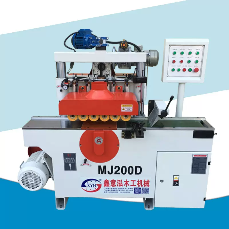 木工机械多片锯短料款工艺品短料分片锯MJ200C短料高速木方多片