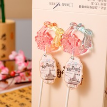 国风无蔗糖高颜值烟雨楼台棒棒糖学生硬糖商超小零食糖果礼盒批货