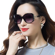 新款護目遮陽太陽鏡女潮明星款韓版中框墨鏡圓臉防紫外線眼鏡優雅