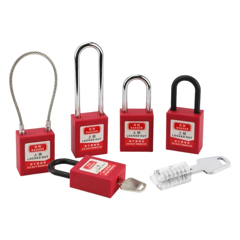 Ge Xin Bedi Тип промышленной безопасности замок инженерный пластиковый замок головка мощность замок Лото изоляция замок производителей оптом