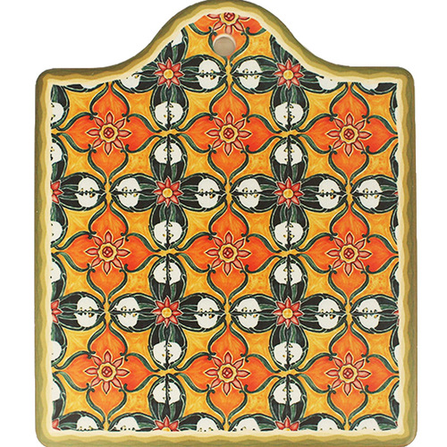 Retro art ceramic insulation mat placemat pot mat tableware teapot mat exquisite coaster anti-scalding casserole mat tiles