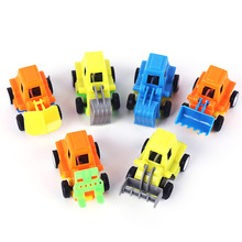 儿童惯性迷你回力工程车小玩具宝宝益智小模型幼儿园奖励小礼品
