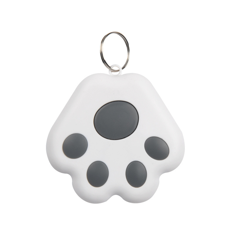Yeni akıllı iki yönlü kablosuz nesne bulucu, kayıp önleyici Bluetooth takip ve konumlandırma anahtarlığı, köpek pençesi kayıp önleyici cihaz