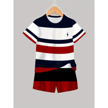 Z 26573 Kids Short Sleeve Set ��ͯ������װ�羳����ͨ����