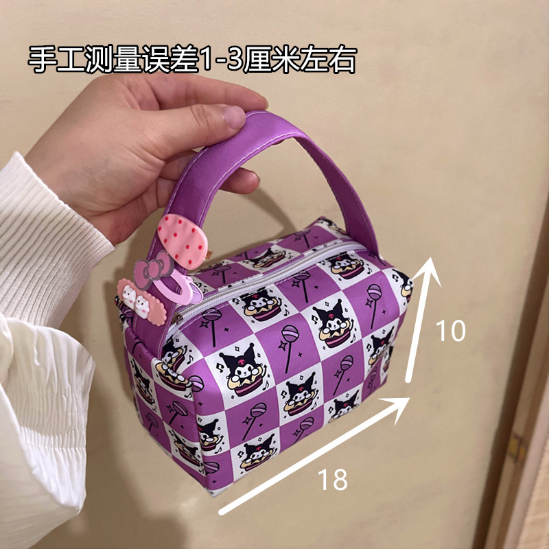 化粧品バッグコレクション猫便利な化粧品バッグ旅行トイレタリー収納袋立体ハンドバッグ大容量|undefined