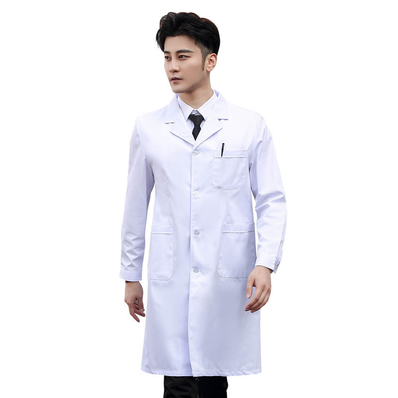 White coat Doctor's clothing Beauty salon work clothes Long sleeve short sleeve doctor's clothing Nurse's clothing Laboratory pharmacy work clothes