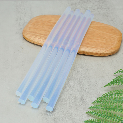 [Glue stick manufacturer wholesale] Transparent white hot melt glue stick 7MM handmade high-viscosity glue stick 11MM hot melt glue stick