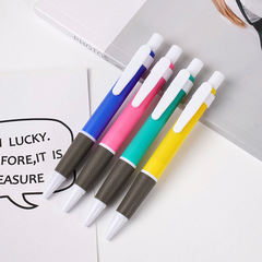 Creative Candy Color Squeeze Ballpoint Pen Cute Student Cartoon Greeting Card Oil-based Pen for Study and Office Stationery Factory Wholesale