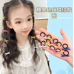 【萌え宝】お姫様風2025森系韓国版髪飾り女の子の赤ちゃんの髪ひも子供の髪輪