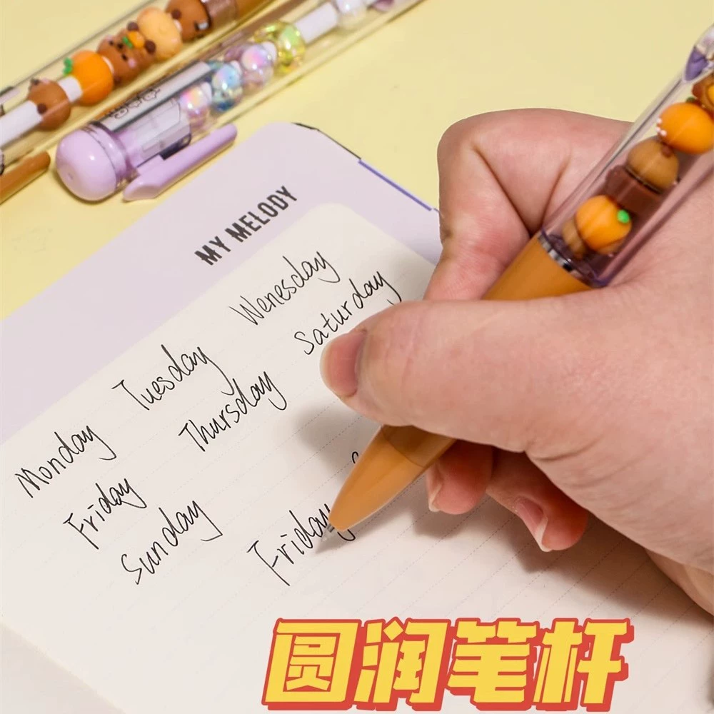 Cute tower, cartoon rollerball pen, pendant for students