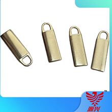 5#白叻色扁担片面包片光身片拉链头单头勾头 手袋箱包拉链头