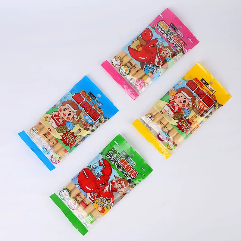 Строгий отбор импортной корейской пищи nikou nikou nikou мясная закуска 90 г