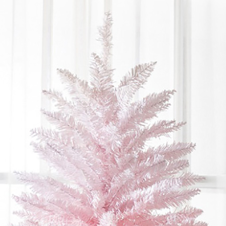 Transfronterizos personalizados al por mayor 1.2-2.4m árbol de Navidad rosa árbol de Navidad decoración de usuario decoración exterior