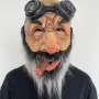 老爷爷万圣节恐怖新款面具