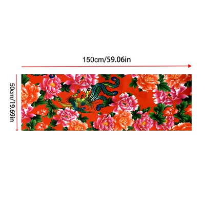 Brocade Embroidery Self-adhesive Cloth Universal Car interior film - northeast-twist