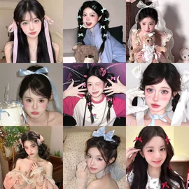 发夹;项链;耳钉