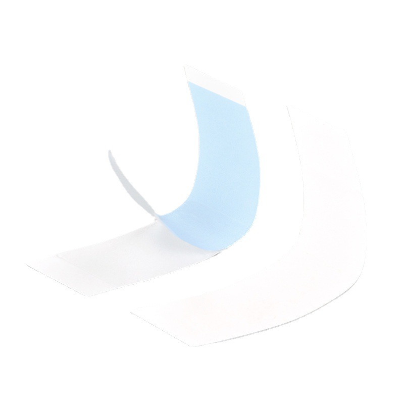 Americano azul caucho encaje sombrero peluca película de doble cara adhesivo reemplazo del cabello tejido del pelo película de proteína biológica delgada súper pegajosa