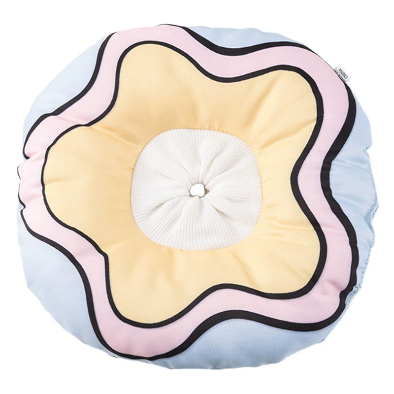 Мультяшный елизаветинский ошейник для кошек, анти-лизаветинский хлопковый ошейник для домашних животных, водонепроницаемый ошейник для стерилизации, головной убор для собак