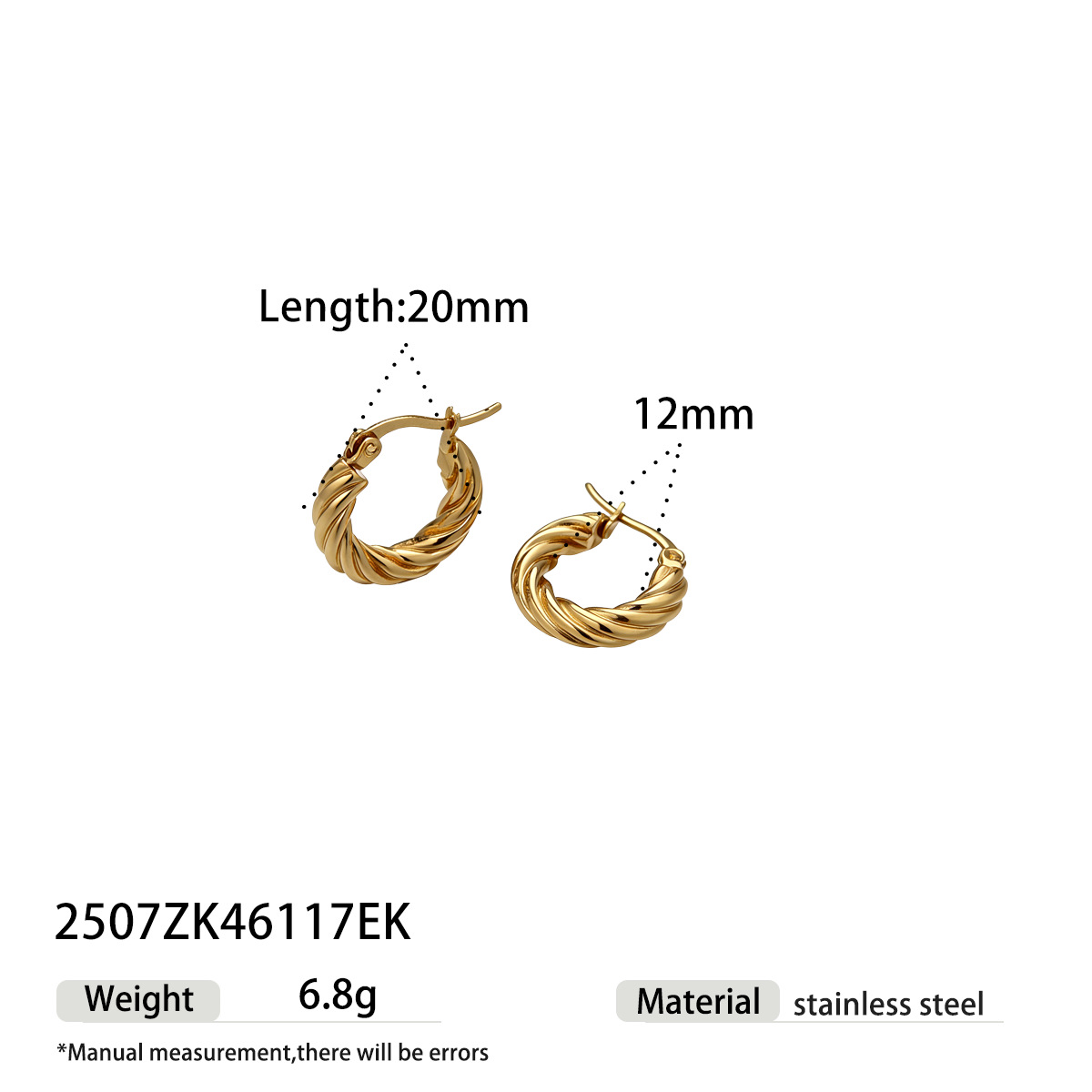 TENA Europa y los Estados Unidos venta caliente de anillo de acero inoxidable de acero de titanio de moda de diseño lineal pernos de orejas joyas transfronterizas