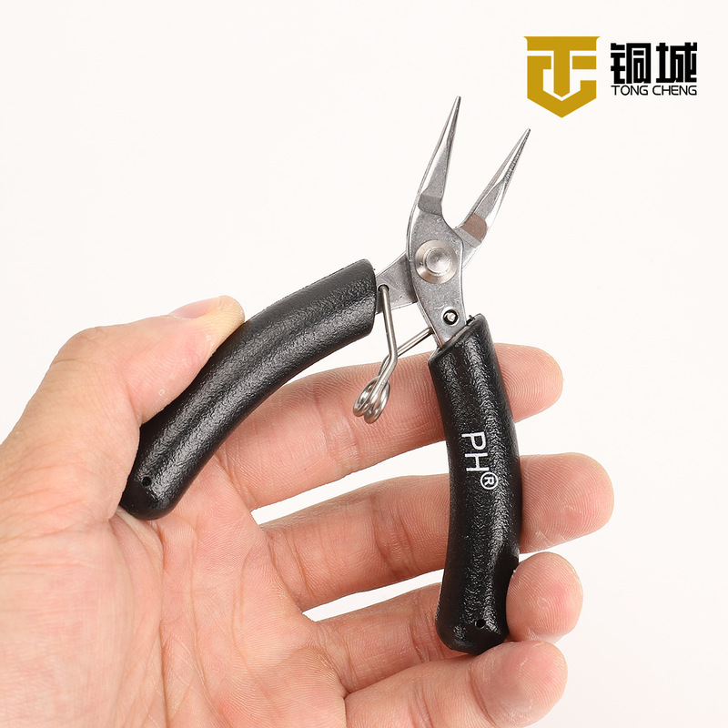 迷你不锈钢珠宝钳手工斜口剪钳串珠无齿尖嘴钳饰品尖嘴钳斜口工具|undefined