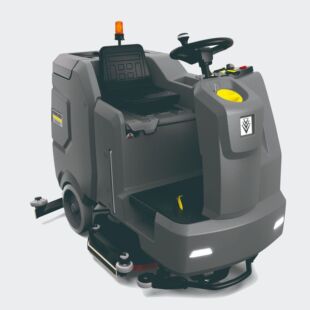 German Kärcher Industrial Bd90/160 Ride-On Floor Scrubber with Integrated Vacuuming and Sweeping, High Efficiency and High Performance for Efficient Cleaning