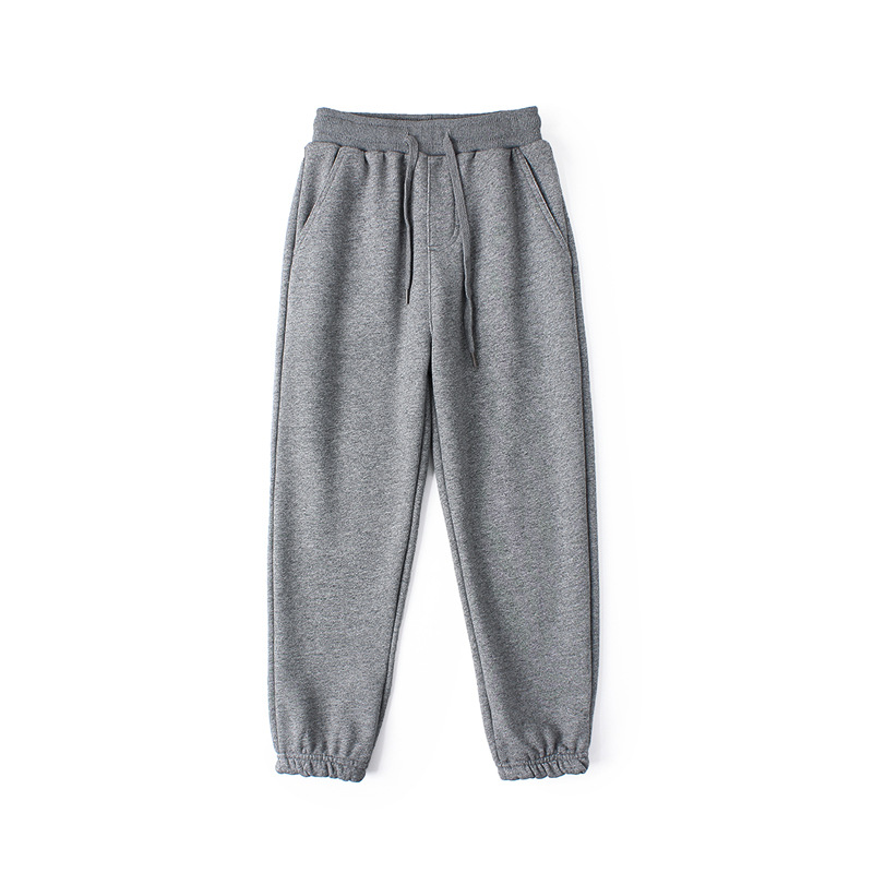 Pantalones deportivos de estilo coreano para niños, pantalones de chándal de color liso para niños grandes, pantalones antimosquitos, pantalones para niñas al por mayor