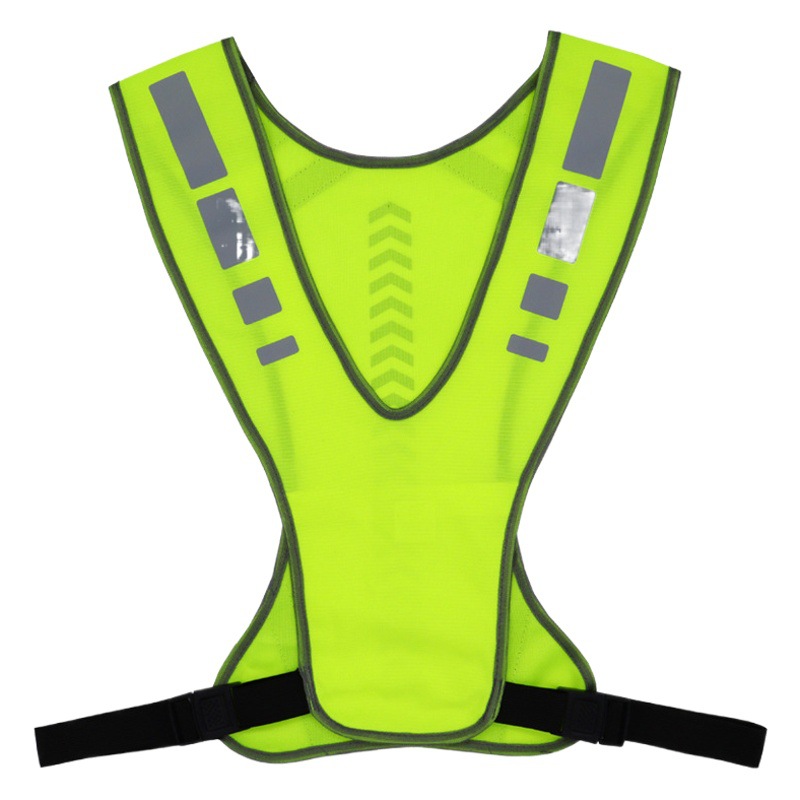 Fábrica directa transfronteriza popular ropa reflectante ciclismo deportes chaleco reflectante noche corriendo ropa reflectante al aire libre chaleco reflectante