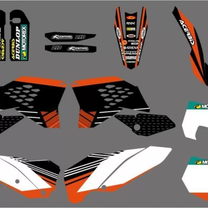 CRF CR XR TRX CRF150 CRF250 CRF 450 摩托车贴花