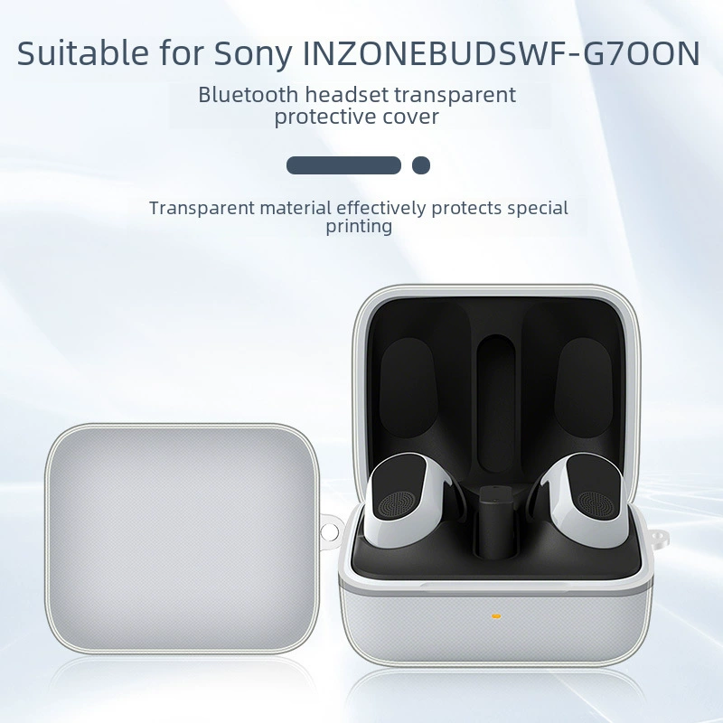 Совместимые беспроводные наушники Sony, прозрачный защитный чехол, G700, Bluetooth