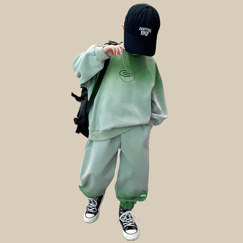Boys Outfit Set For Autumn And Spring Comfortable Sportswear_voghion.com