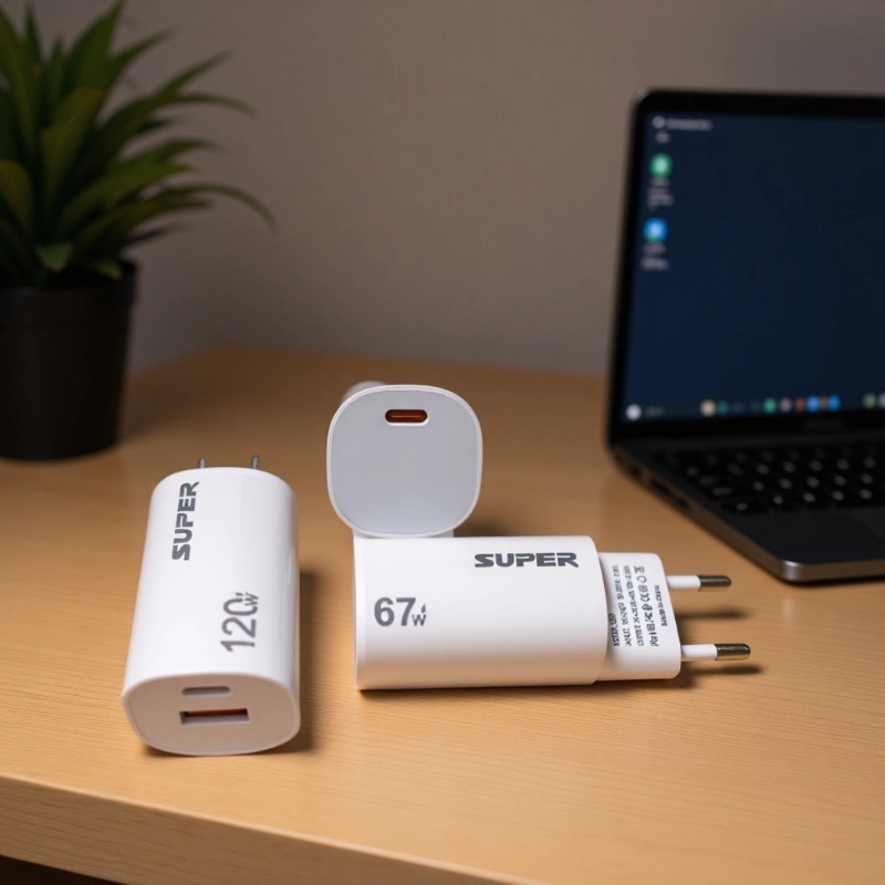 Cross-Border Exclusive Small Pudding Charging Head Suitable for Xiaomi 15Pro Mobile Phone Charger Fast Charging 120W 67W 33W