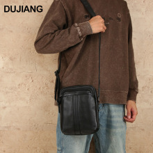 外贸热销男士斜挎包通勤休闲单肩包便携多功能包包高级感百搭男包