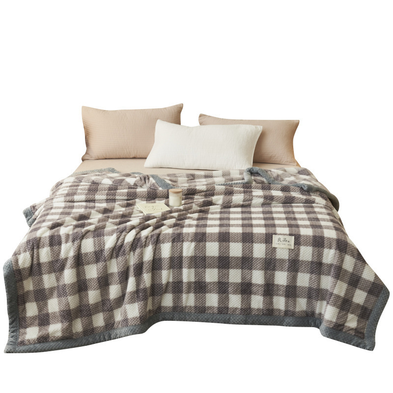 Leche mantas de peluche mantas de siesta de invierno mantas de aire acondicionado mantas de cubierta gruesa mantas de coral mantas de sofá para cama