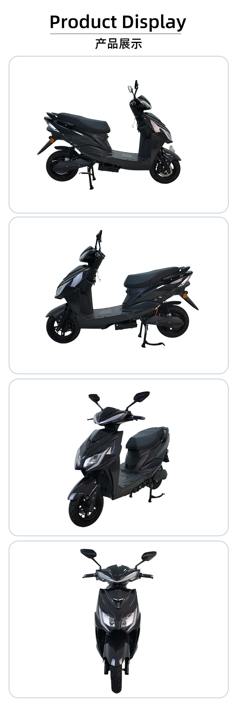 Warwolf 3rd Generation High-Speed Electric Motorcycle Adult Sports Commuting Electric Scooter Factory Cross-Border Export Supply