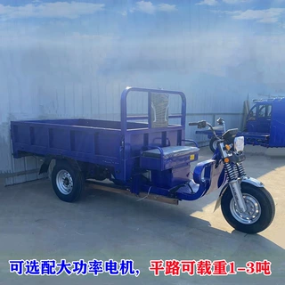 大容量2.4×1.4米车斗货运工程拉货家用载货送货电动三轮车电瓶车